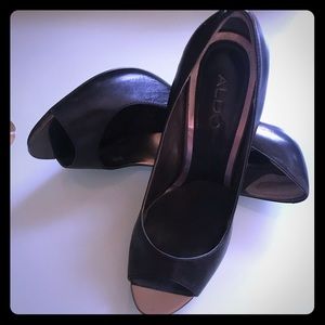 Aldo 3in Open Toe Heel